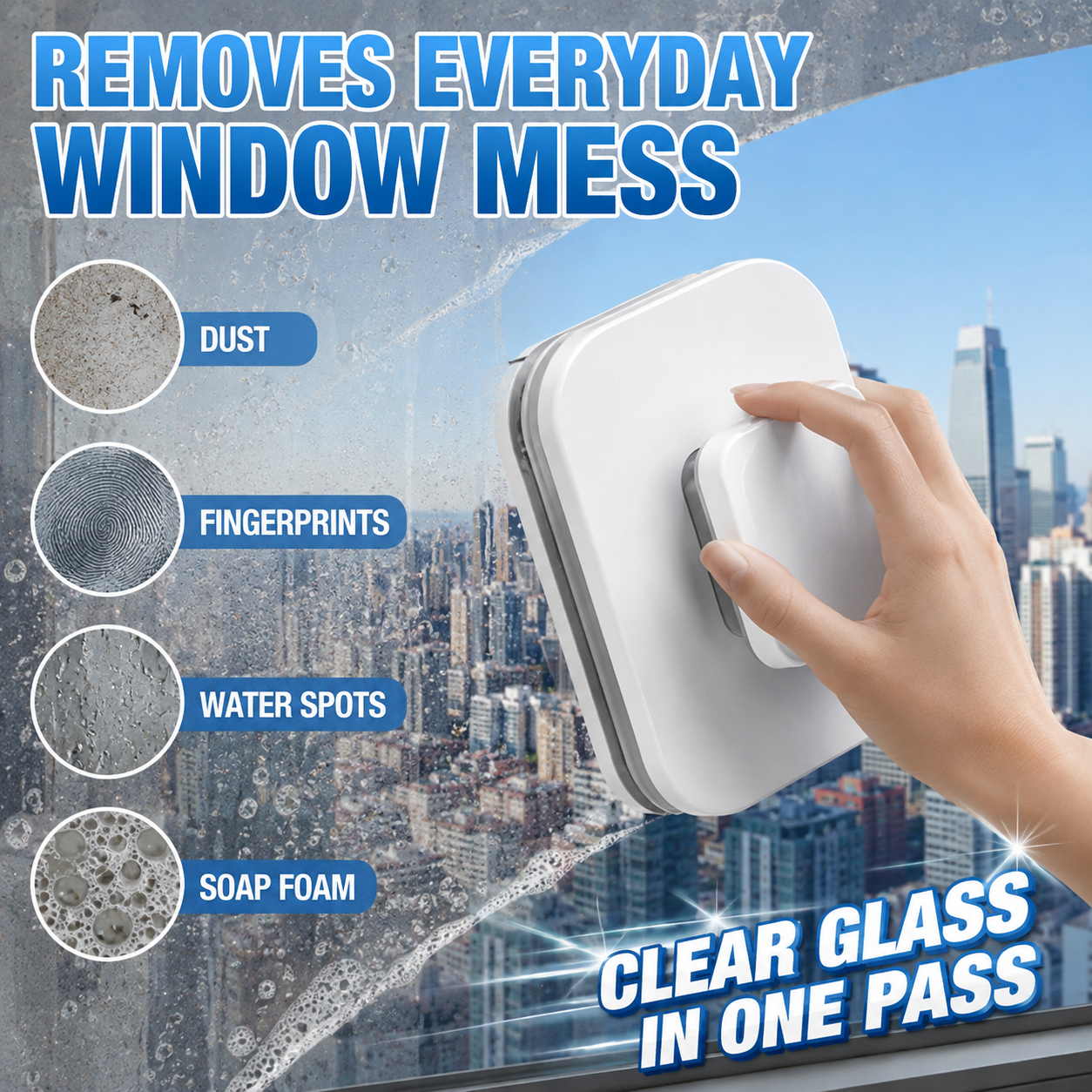 💥 -50% OFF – Nettoyeur magnétique 6‑en‑1 pour vitres : double action, sécurité totale, résultat impeccable dès le premier geste – profitez-en dès maintenant 🧲 🛒