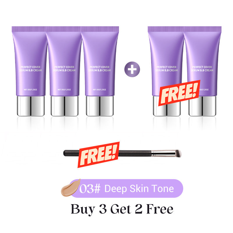 ✨🔥Perfect Cover Serum BB Cream – BB crème enrichie en sérum au lysat de ferment de bifida