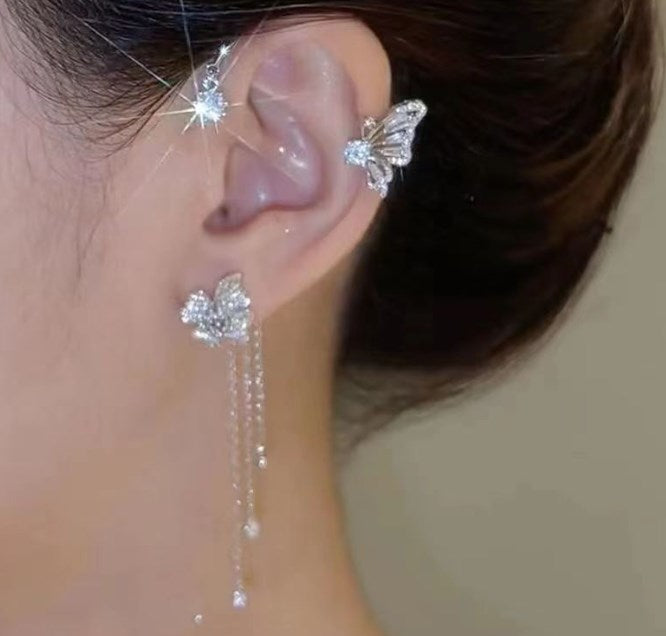 đ 50% DE RĂDUCTION ! đ Boucles dâOreilles Papillons en Zircone AAA â Sans Perçage, HypoallergĂ©niques & ĂlĂ©gantes pour Toutes les Occasions