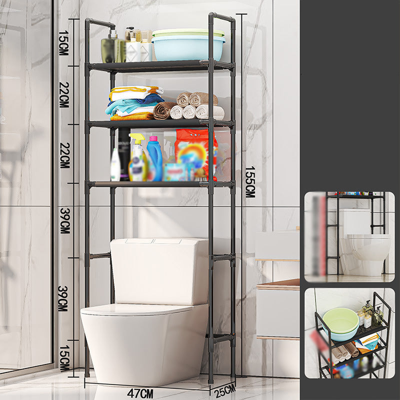 🛁🔥 Étagère de rangement sans perçage salle de bain buanderie fixation adhésive gain de place installation ultra simple ✨