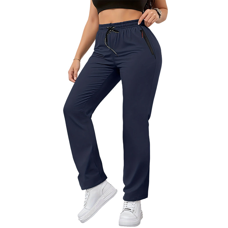 👖 50% DE RÉDUCTION 💨 Pantalon de sport taille haute léger pour femme – Flexible, respirant & parfait pour le yoga – Idéal pour le fitness ou les journées actives – confortable et élégant 🧘♀️✨