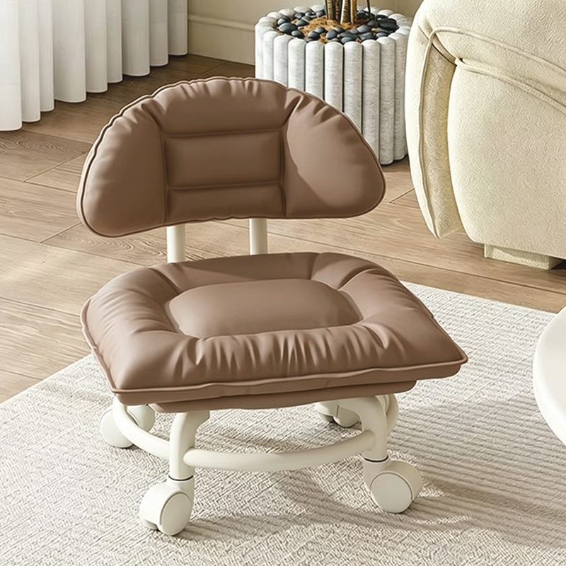 ☁️🪑 OFFRE LIMITÉE -50% | Tabouret Nuage à Roulettes – Assise Rembourrée Ultra Confort, Pivotant & Déplacement Facile ✨