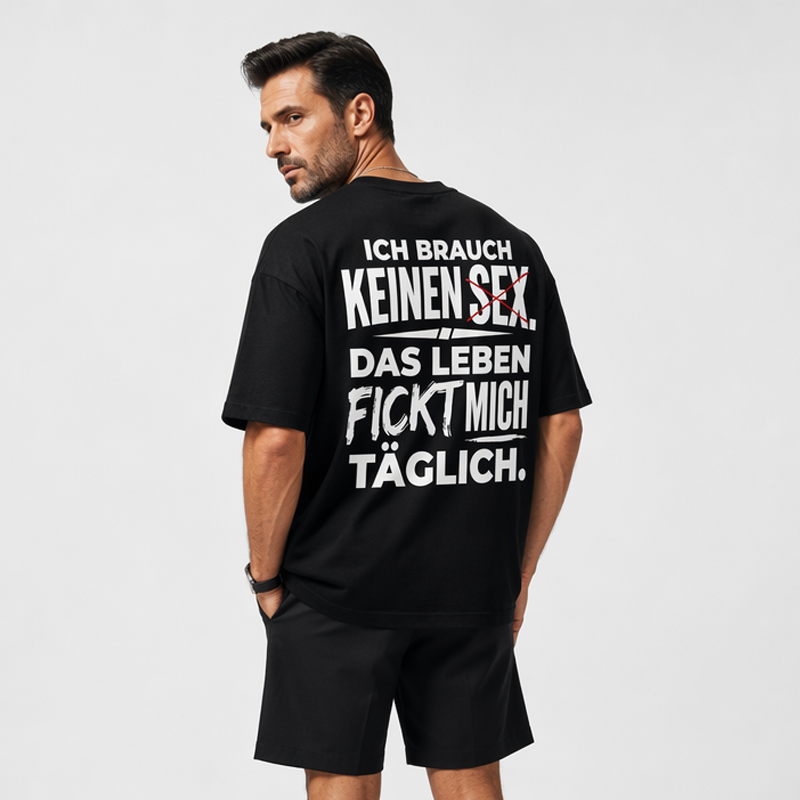 T-shirt homme avec slogan allemand humoristique