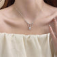 Delicate Gift * Sparkly Zircon Tassel Necklace