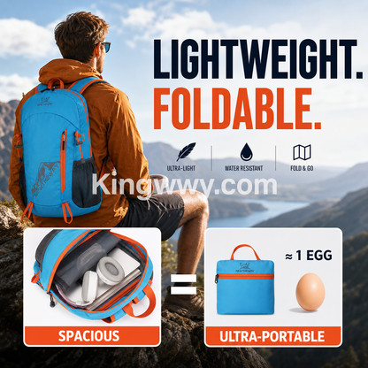 🏆 50 % DE RÉDUCTION EN CE MOMENT ! 🎒Sac à dos de camping ultra-léger, pliable et imperméable