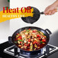 🔥 -50% ! 🍳 Mini Poêle en Fonte Antiadhésive 10 cm – Coulée d’une Seule Pièce, Manche en Bois Ergonomique & Saine & Durable.