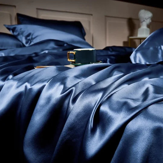 Parure De Lit De Luxe - Paquet De 4 (1 housse de couette + 1 drap + 2 taies d'oreiller)