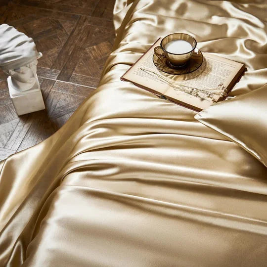 Parure De Lit De Luxe - Paquet De 4 (1 housse de couette + 1 drap + 2 taies d'oreiller)