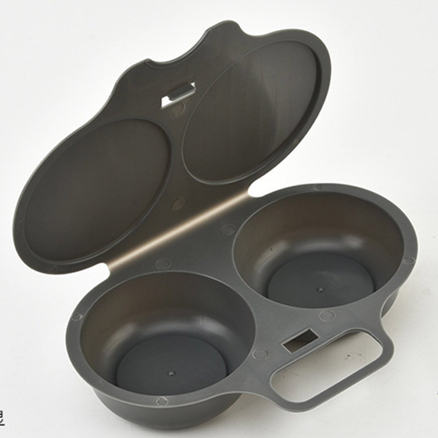 ⏳ 50% DE RÉDUCTION ! 🍳Cuiseur à œufs pour micro-ondes à double compartiment – Cuisson rapide sans huile, en PP de qualité alimentaire et polyvalent.