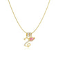 💖 DERNIER JOUR -60 % DE RÉDUCTION ✨ Colliers à pendentif 3 couches avec initiales A-Z 🎀 | Personnalisé et élégant