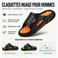 💐📈 PROMO SPÉCIALE 50% ! Sandales Homme à Plateforme Épaisse – Semelle Cloud en Mousse Mémoire de Forme, Antidérapante, Soutien de la Voûte, Confort Optimal au Quotidien ✨