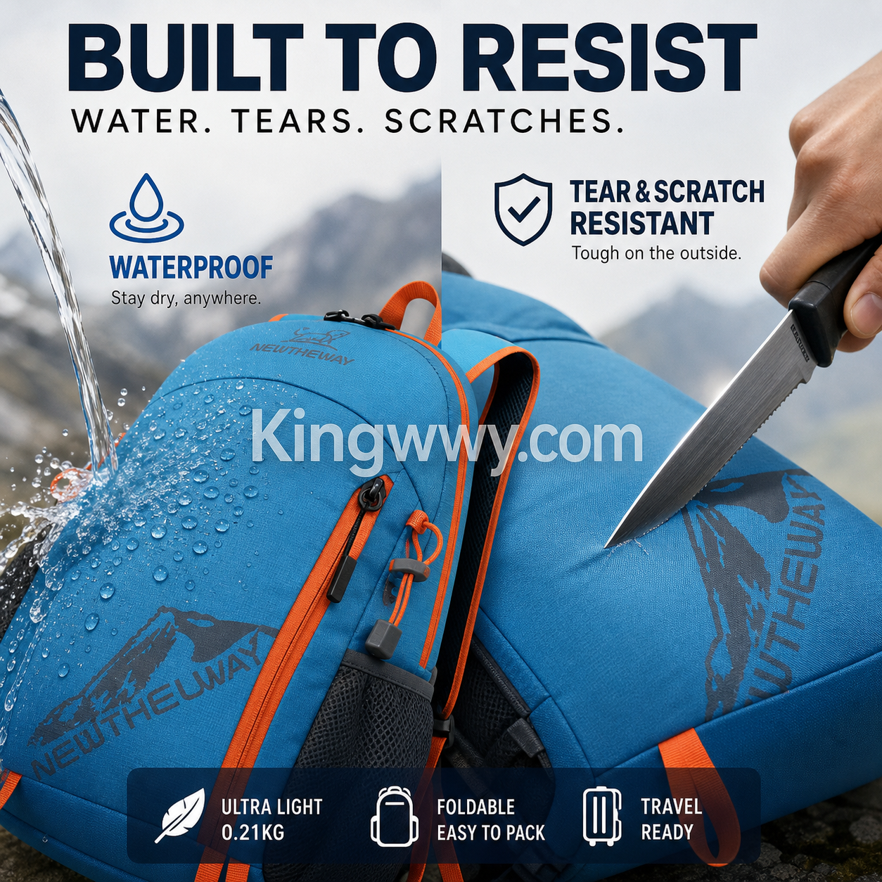 🏆 50 % DE RÉDUCTION EN CE MOMENT ! 🎒Sac à dos de camping ultra-léger, pliable et imperméable