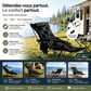 🪑 50% DE RABATT ! 🌿 Trgbarer verstellbarer Klappstuhl für Außenbereich – Léger, stable et pratique – Idéal pour le jardin, le camping, la plage ou la terrasse – un transport et une construction simples 🏕️✨