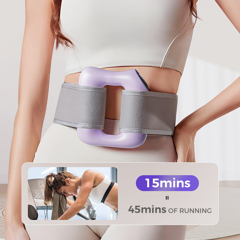 💪🌿 Anneau de massage portable à 5 vitesses – Sangle réglable, soulagement des tissus profonds, atténue les douleurs musculaires, idéal pour la maison, la salle de sport et les voyages 🌟👑