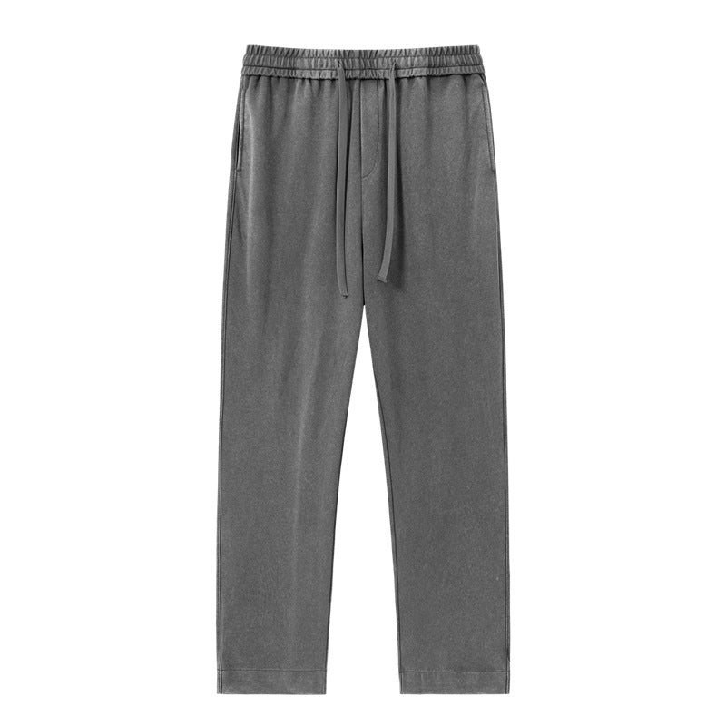 ☁️👖 Jogger en coton lavé acide – Coupe ample et confortable, matière respirante, parfait pour le canapé, la ville ou les week-ends entre potes 🍻🏀