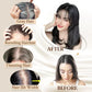 🎁Christmas sale🎅🔥Natural Hair Toppers with Bangs for Women