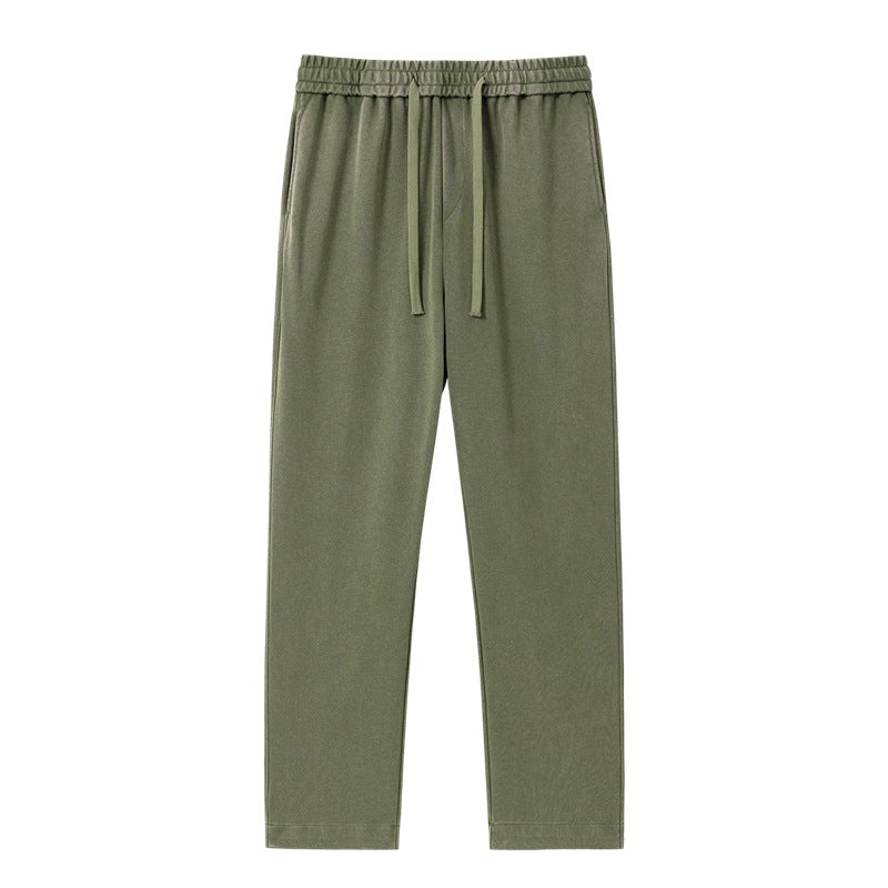 ☁️👖 Jogger en coton lavé acide – Coupe ample et confortable, matière respirante, parfait pour le canapé, la ville ou les week-ends entre potes 🍻🏀