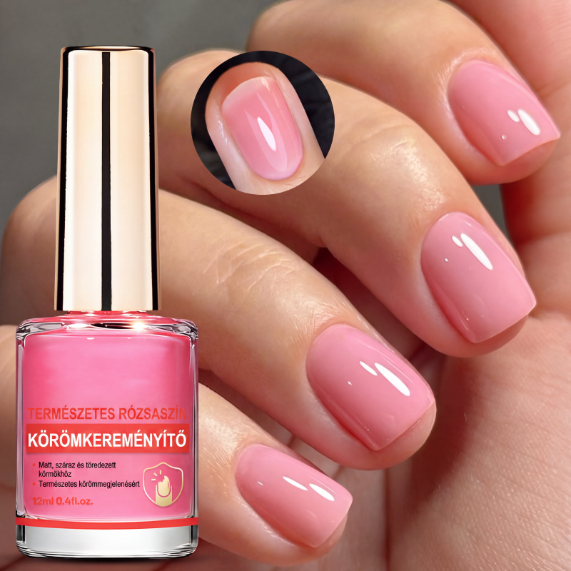 🏷️ PROMO –50 % ⏳ Renforçateur d'ongles Lilas – Finition miroir brillante, séchage rapide à l'air libre – Formule anti-écaillage, 10 ml – Application facile et uniforme 💅✨