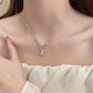 Delicate Gift * Sparkly Zircon Tassel Necklace