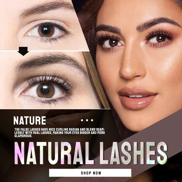 💦 ACHETEZ 2, OFFERT 1 ! ✨ Faux Cils Auto-Adhésifs Waterproof – Faciles à poser, tenue longue durée & effet naturel – Regard agrandi sans colle ni tracas 👁️