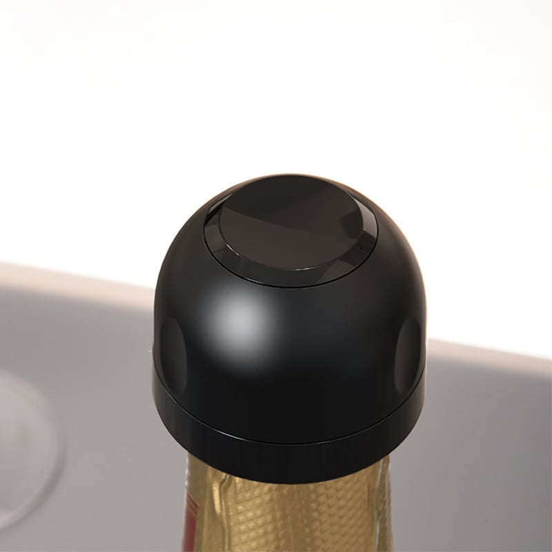 🧊 50% DE RÉDUCTION! 🔒 Bouchon hermétique en silicone alimentaire – Étanche, réutilisable & adaptable – Idéal pour conserver vos boissons et aliments au frais 🍶