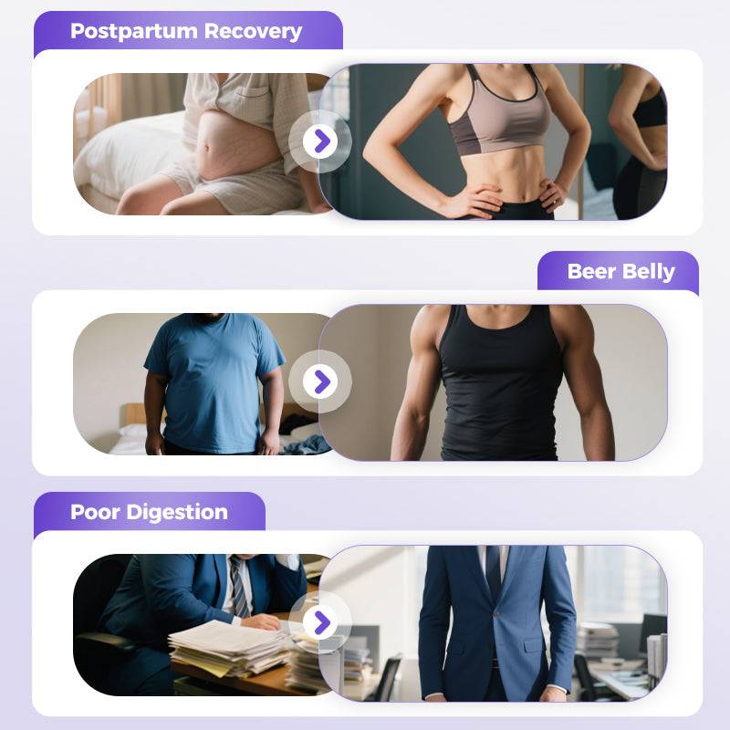 💪🌿 Anneau de massage portable à 5 vitesses – Sangle réglable, soulagement des tissus profonds, atténue les douleurs musculaires, idéal pour la maison, la salle de sport et les voyages 🌟👑