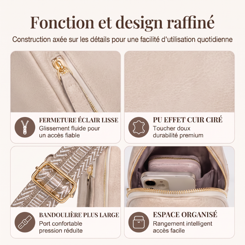 🔥🔥Sac à Main Femme Décontracté et Tendance à Grande Capacité