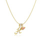 💖 DERNIER JOUR -60 % DE RÉDUCTION ✨ Colliers à pendentif 3 couches avec initiales A-Z 🎀 | Personnalisé et élégant