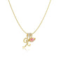 💖 DERNIER JOUR -60 % DE RÉDUCTION ✨ Colliers à pendentif 3 couches avec initiales A-Z 🎀 | Personnalisé et élégant
