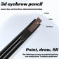 🔥Buy 1 Get 2 Free🔥Waterproof Long-Lasting Dual-Ended Eyebrow Pencil