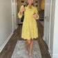 Women’s V-Neck Midi Dress