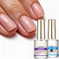 🏷️ PROMO –50 % ⏳ Renforçateur d'ongles Lilas – Finition miroir brillante, séchage rapide à l'air libre – Formule anti-écaillage, 10 ml – Application facile et uniforme 💅✨