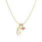 💖 DERNIER JOUR -60 % DE RÉDUCTION ✨ Colliers à pendentif 3 couches avec initiales A-Z 🎀 | Personnalisé et élégant