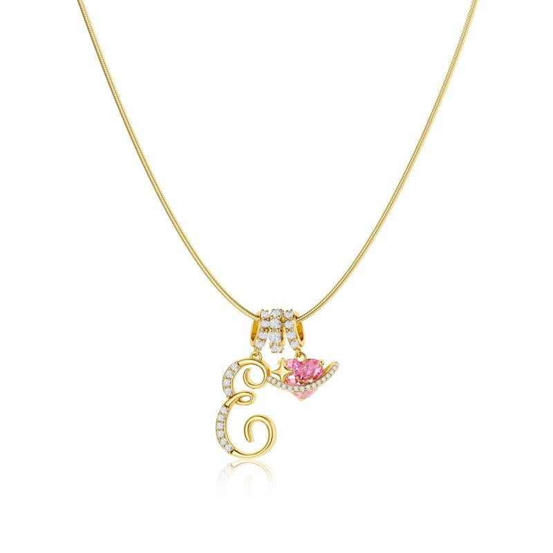 💖 DERNIER JOUR -60 % DE RÉDUCTION ✨ Colliers à pendentif 3 couches avec initiales A-Z 🎀 | Personnalisé et élégant