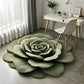 Floral Plush & Diatomaceous Earth Floor Mat