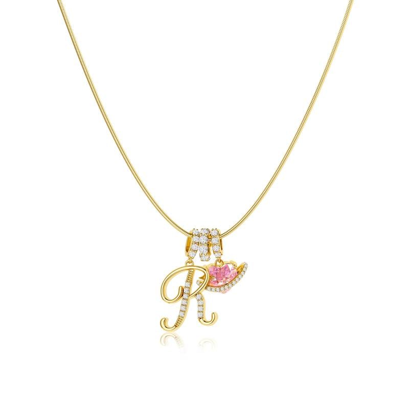 💖 DERNIER JOUR -60 % DE RÉDUCTION ✨ Colliers à pendentif 3 couches avec initiales A-Z 🎀 | Personnalisé et élégant