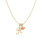 💖 DERNIER JOUR -60 % DE RÉDUCTION ✨ Colliers à pendentif 3 couches avec initiales A-Z 🎀 | Personnalisé et élégant