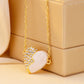 ✨Buy 1 Get 1 Free✨Premium Gold Diamond Magnetic Heart Necklace