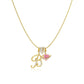 💖 DERNIER JOUR -60 % DE RÉDUCTION ✨ Colliers à pendentif 3 couches avec initiales A-Z 🎀 | Personnalisé et élégant