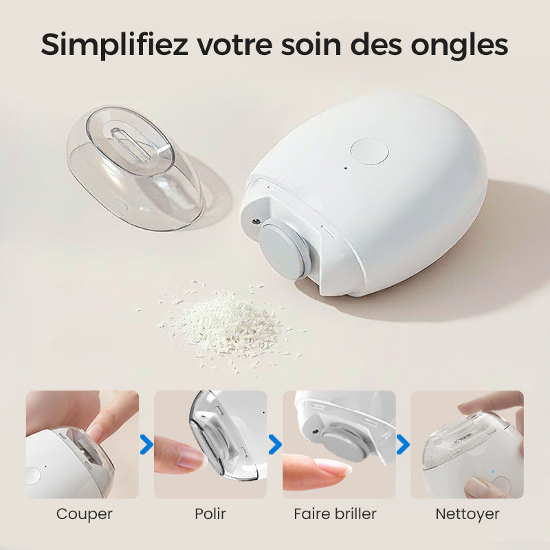 💅 50% DE RÉDUCTION + ACHETEZ 2 OBТENEZ 1 GRATUIT ! 🔥 Ponceuse à Ongles Auto - 3 Vitesses Réglables & LED Intégrée, Soin Précis et Professionnel à Domicile ✨