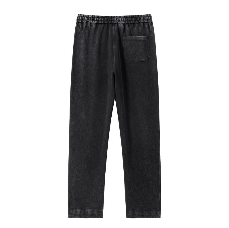 ☁️👖 Jogger en coton lavé acide – Coupe ample et confortable, matière respirante, parfait pour le canapé, la ville ou les week-ends entre potes 🍻🏀