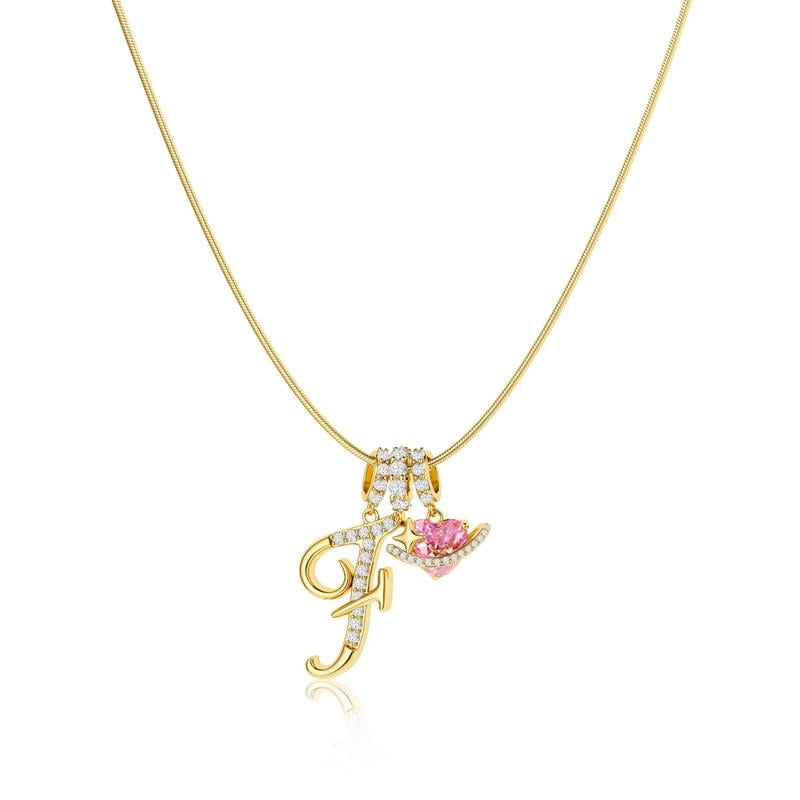 💖 DERNIER JOUR -60 % DE RÉDUCTION ✨ Colliers à pendentif 3 couches avec initiales A-Z 🎀 | Personnalisé et élégant