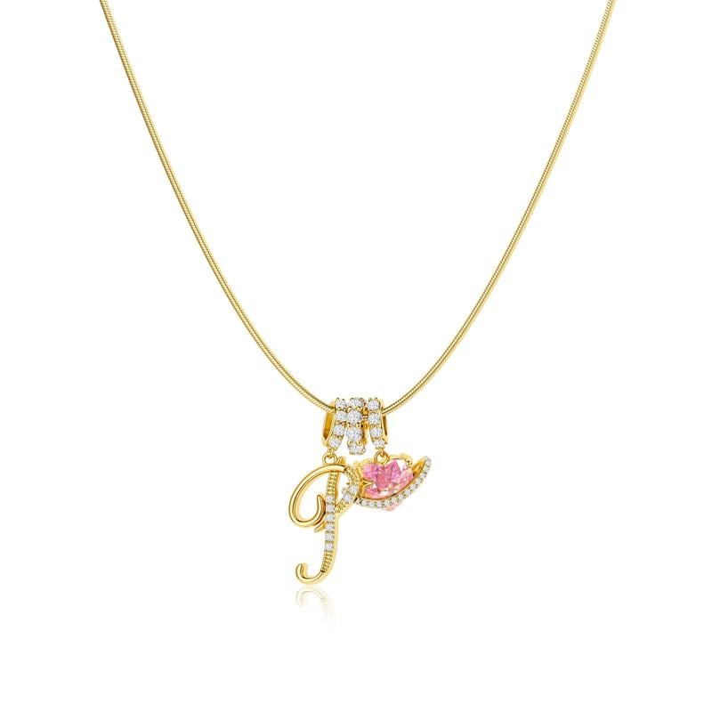💖 DERNIER JOUR -60 % DE RÉDUCTION ✨ Colliers à pendentif 3 couches avec initiales A-Z 🎀 | Personnalisé et élégant