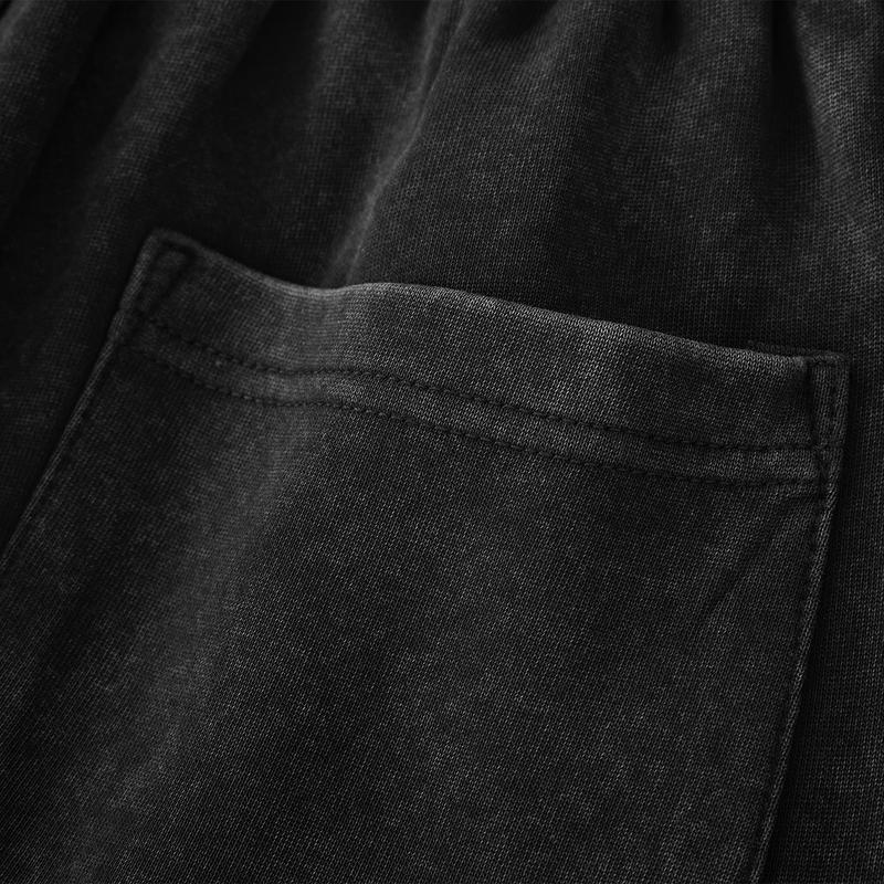☁️👖 Jogger en coton lavé acide – Coupe ample et confortable, matière respirante, parfait pour le canapé, la ville ou les week-ends entre potes 🍻🏀