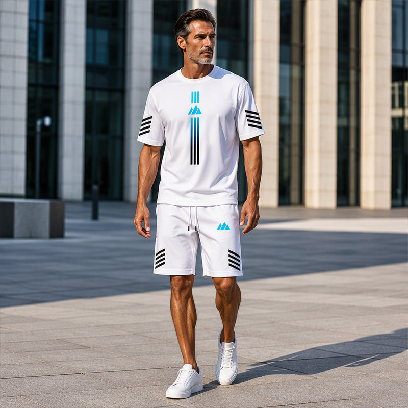 🎉 2026 Soldes — Plus de 29 000 vendus ! 💞 Ensemble Deux Pièces T-Shirt & Short d'Été pour Homme