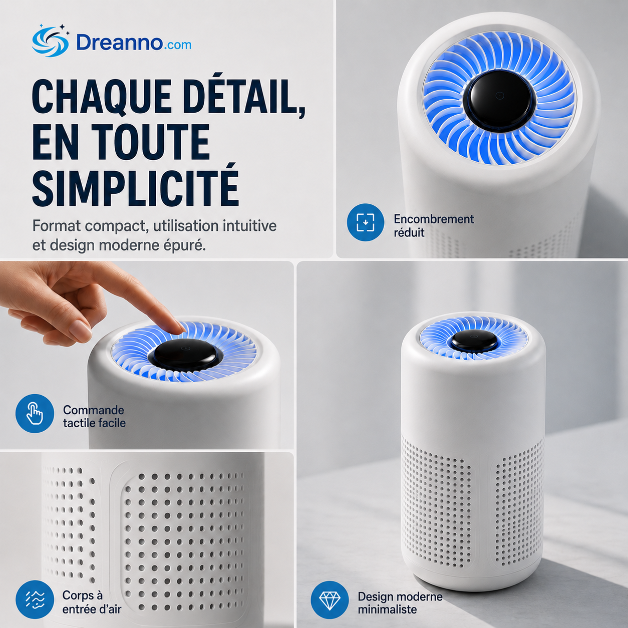 Offre Limitée ✨🌿 Purificateur d’Air Maison