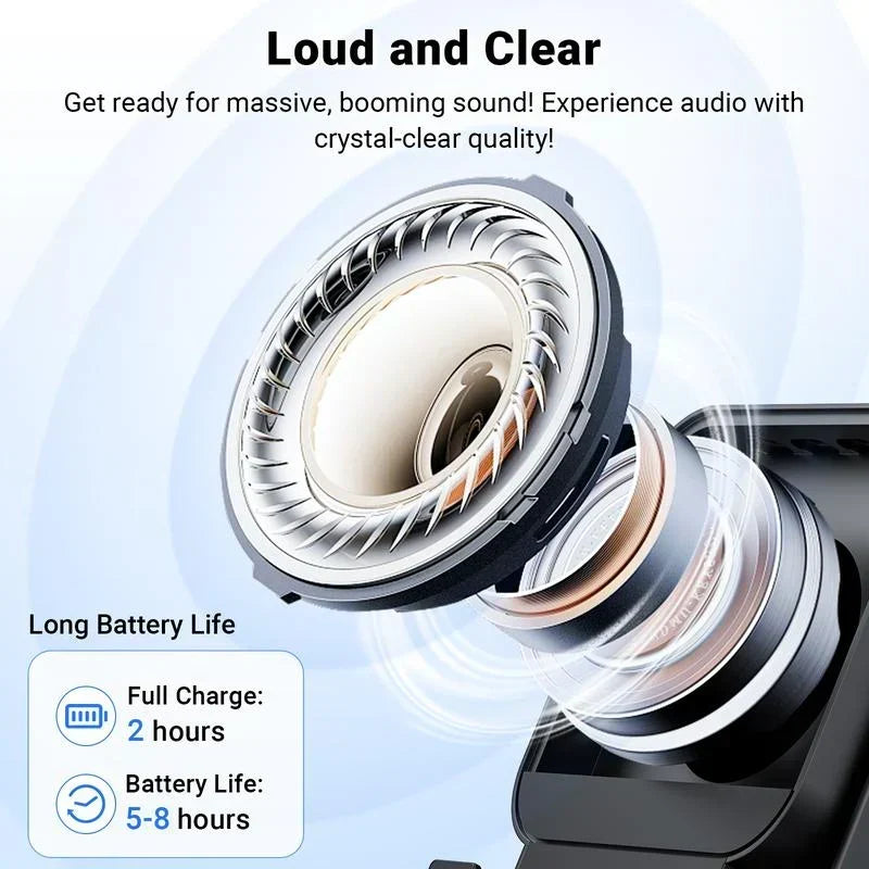 🔊VENTE LIMITÉE 50 % DE RÉDUCTION🎵 Enceinte 5-en-1 avec support téléphone – Son par induction, recharge et lumière d’ambiance, tout en un !