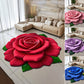 Floral Plush & Diatomaceous Earth Floor Mat