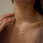 💖 DERNIER JOUR -60 % DE RÉDUCTION ✨ Colliers à pendentif 3 couches avec initiales A-Z 🎀 | Personnalisé et élégant