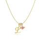 💖 DERNIER JOUR -60 % DE RÉDUCTION ✨ Colliers à pendentif 3 couches avec initiales A-Z 🎀 | Personnalisé et élégant